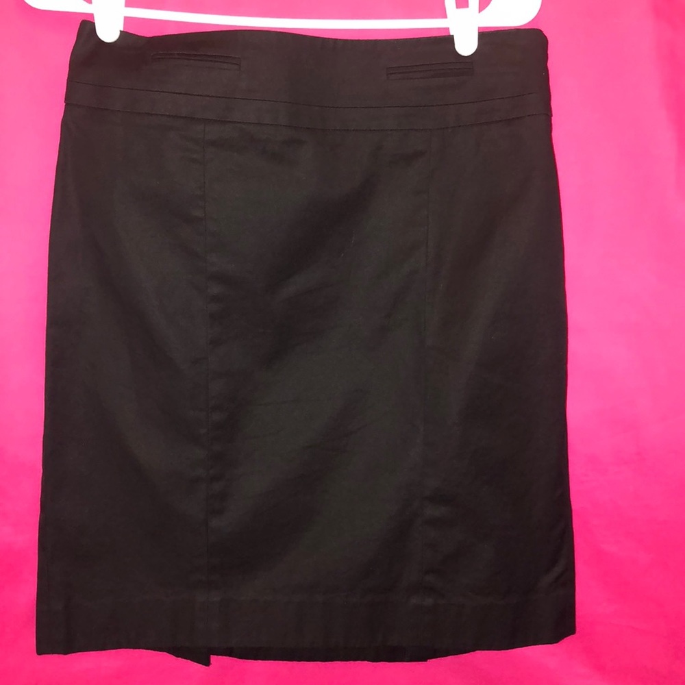 Ann Taylor Loft Career Black Pencil Skirt